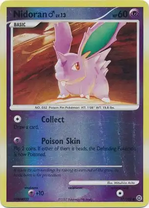 Nidoran ♂ 97/132 Secret Wonders