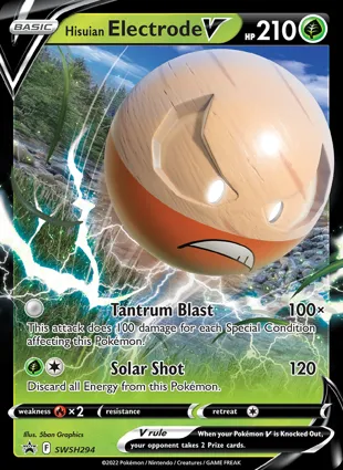 Hisuian Electrode V SWSH294 Sword & Shield Promos