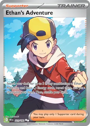 Ethan's Adventure 221/182 Destined Rivals
