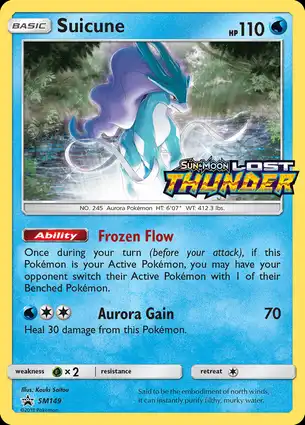 Suicune SM149 Sun & Moon Promos