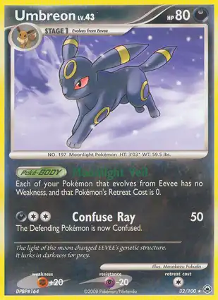 Umbreon 32/100 Majestic Dawn