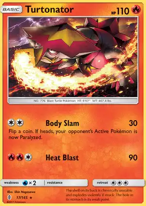 Turtonator 17/145 Guardians Rising