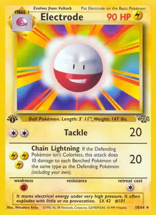 Electrode 18/64 Jungle 1st Edition