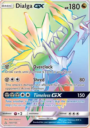 Dialga-GX 164/156 Ultra Prism