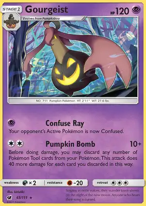Gourgeist 45/111 Crimson Invasion