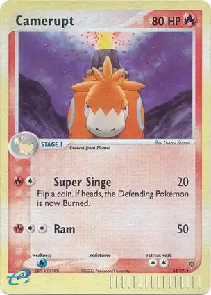 Camerupt 24/97 EX Dragon
