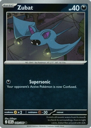 Zubat 049/086 Chaos Rising