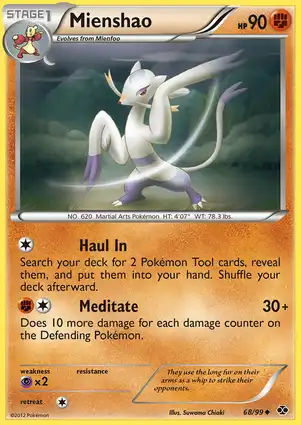 Mienshao 68/99 Next Destinies