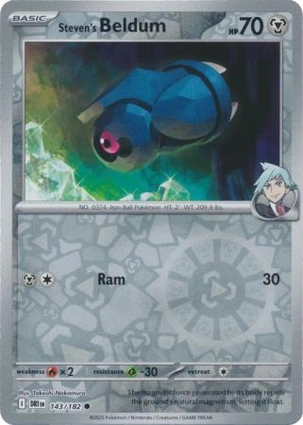 Steven's Beldum 143/182 Destined Rivals