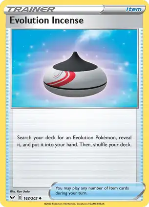 Evolution Incense 163/202 Sword & Shield