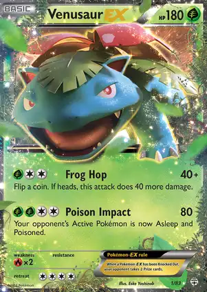 Venusaur-EX 1/83 Generations