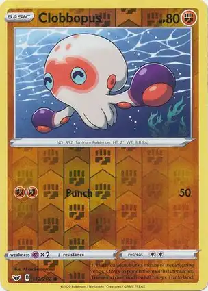 Clobbopus 112/202 Sword & Shield