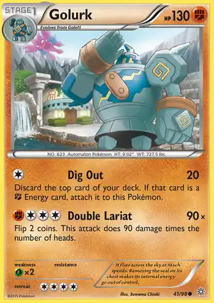 Golurk 41/98 Ancient Origins