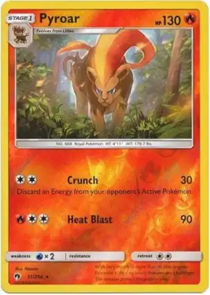 Pyroar 51/214 Lost Thunder