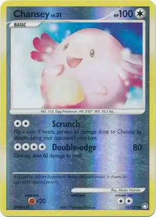 Chansey 76/123 Mysterious Treasures