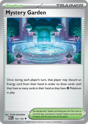 Mystery Garden 122/132 Mega Evolution