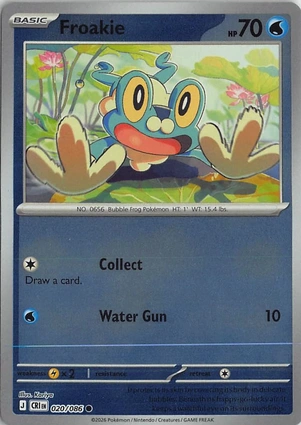 Froakie 020/086 Chaos Rising