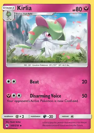 Kirlia 140/214 Lost Thunder