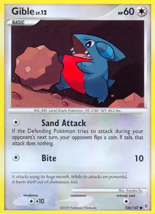 Gible 106/147 Supreme Victors