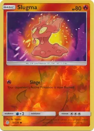 Slugma 26/236 Cosmic Eclipse