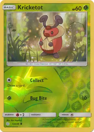 Kricketot 13/236 Cosmic Eclipse
