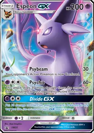 Espeon GX SM35 Sun & Moon Promos