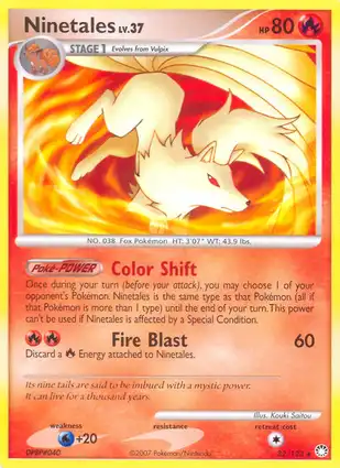Ninetales 32/123 Mysterious Treasures