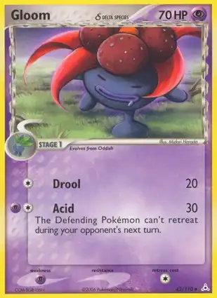 Gloom 42/110 EX Holon Phantoms