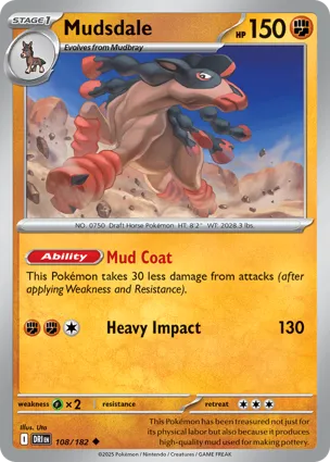 Mudsdale 108/182 Destined Rivals