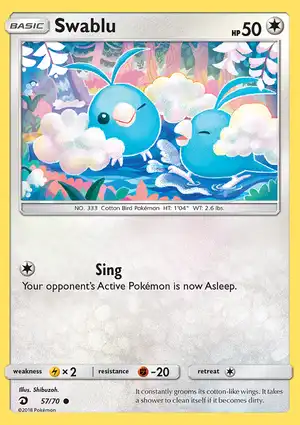 Swablu 57/70 Dragon Majesty