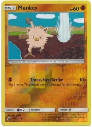 Mankey 50/111 Crimson Invasion