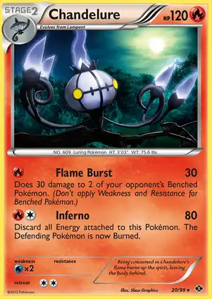 Chandelure 20/99 Next Destinies