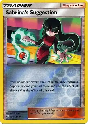 Sabrina's Suggestion 154/181 Team Up
