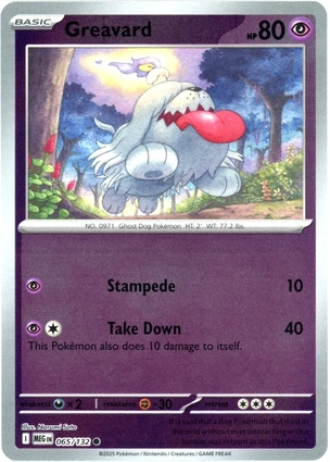 Greavard 065/132 Mega Evolution