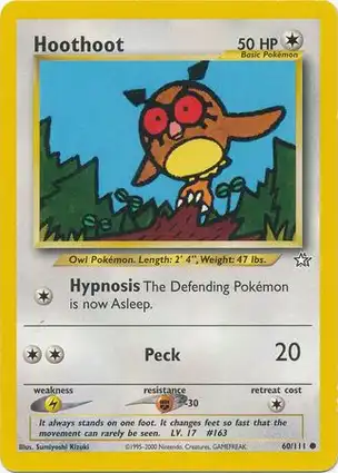 Hoothoot 60/111 Neo Genesis