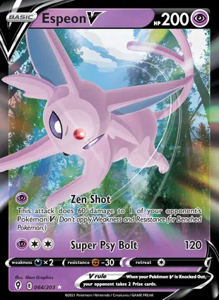 Espeon V 064/203 Evolving Skies