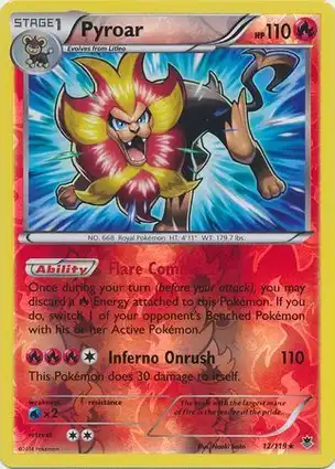 Pyroar 12/119 Phantom Forces