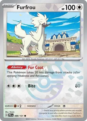 Furfrou 088/131 Prismatic Evolutions