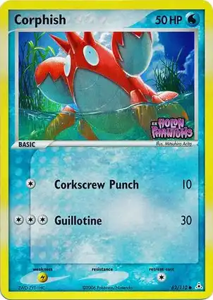 Corphish 62/110 EX Holon Phantoms