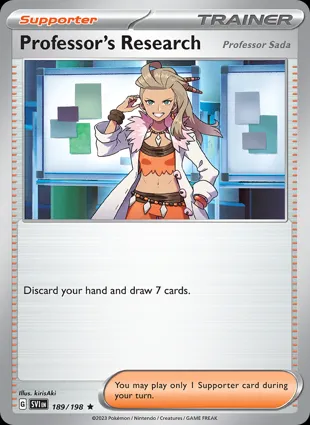 Professor's Research 189/198 Scarlet & Violet
