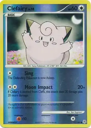 Clefairy 77/130 Diamond & Pearl