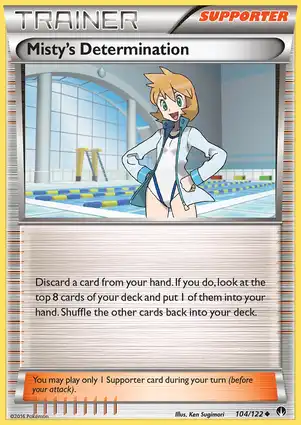Misty's Determination 104/122 BREAKpoint