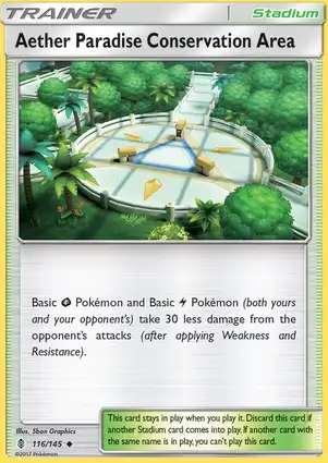 Aether Paradise Conservation Area 116/145 Guardians Rising