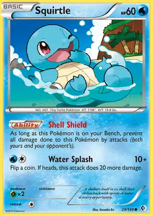 Squirtle 29/149 Boundaries Crossed