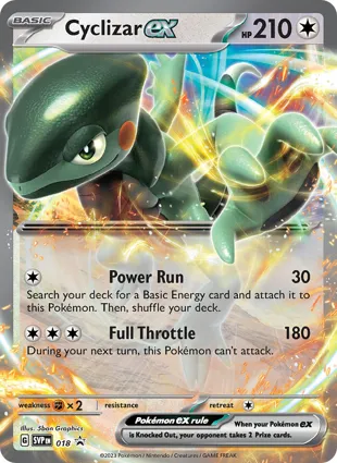 Cyclizar ex 018 Scarlet & Violet Promos