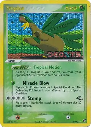 Tropius 27/107 EX Deoxys