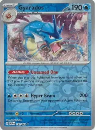 Gyarados 130/165 Scarlet & Violet 151