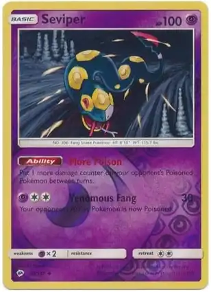 Seviper 50/147 Burning Shadows