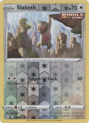 Slakoth 129/203 Evolving Skies