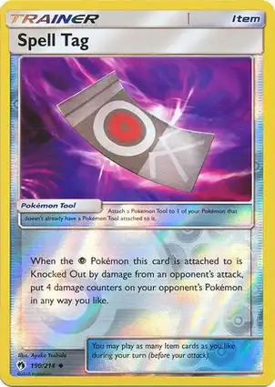 Spell Tag 190/214 Lost Thunder